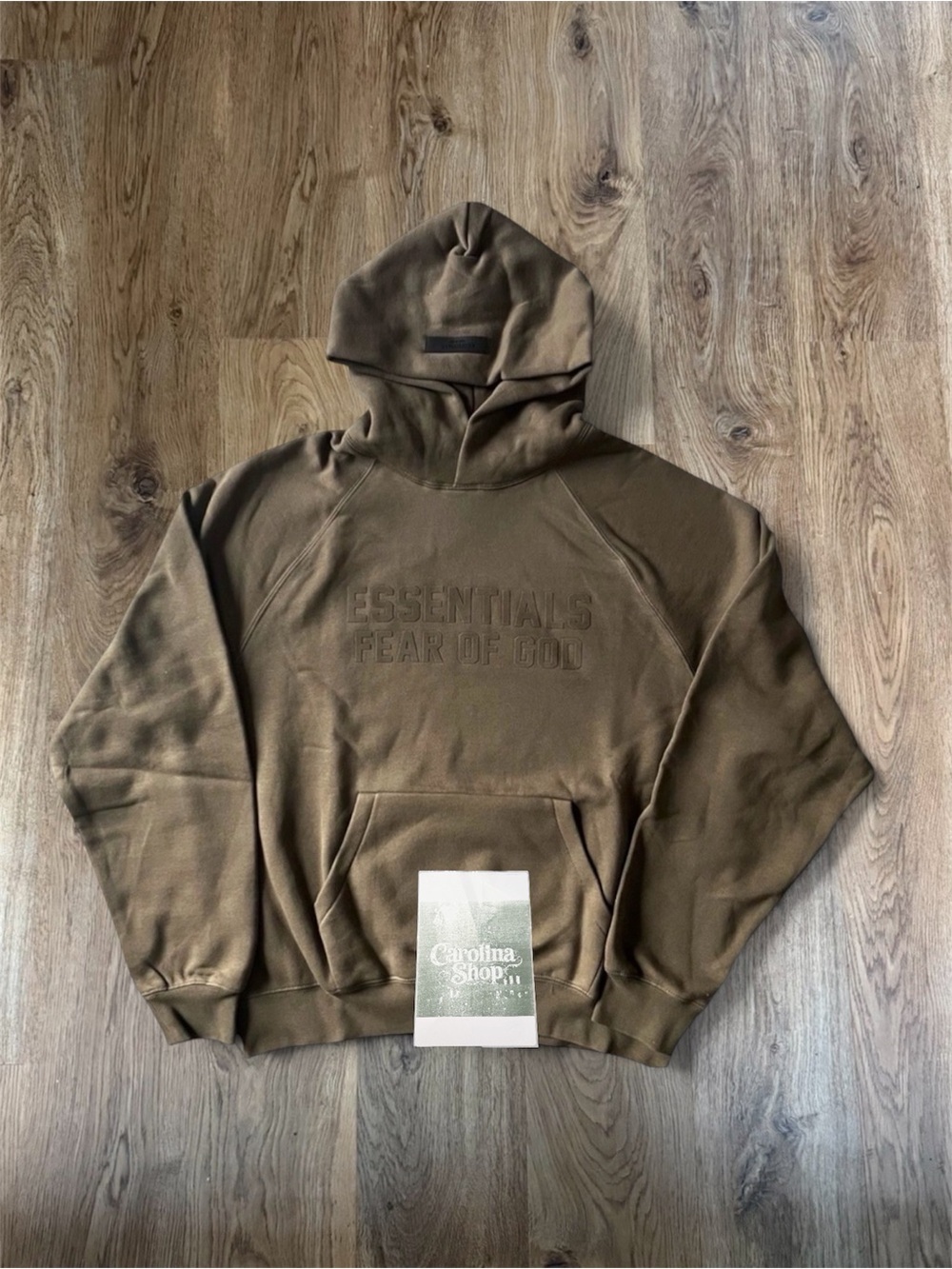 Fear of God Essentials Wood Hoodie 🪵